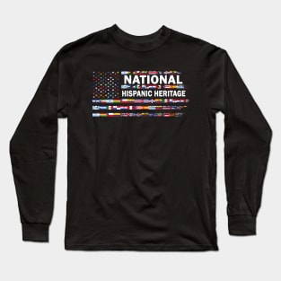 National Hispanic Heritage Month Long Sleeve T-Shirt